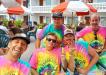 Check out the tie-dye guys from Virginia Beach: Josh, Robert, CJ, Robert & Benz.